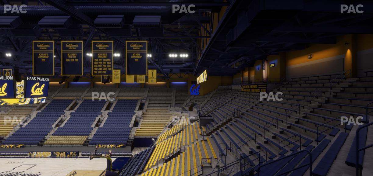 Haas Pavilion - Section 13 Seat View