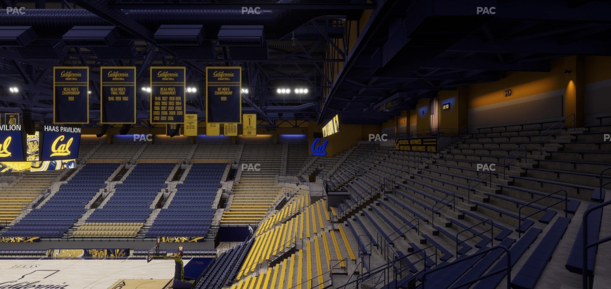Haas Pavilion - Section 13 Seat View