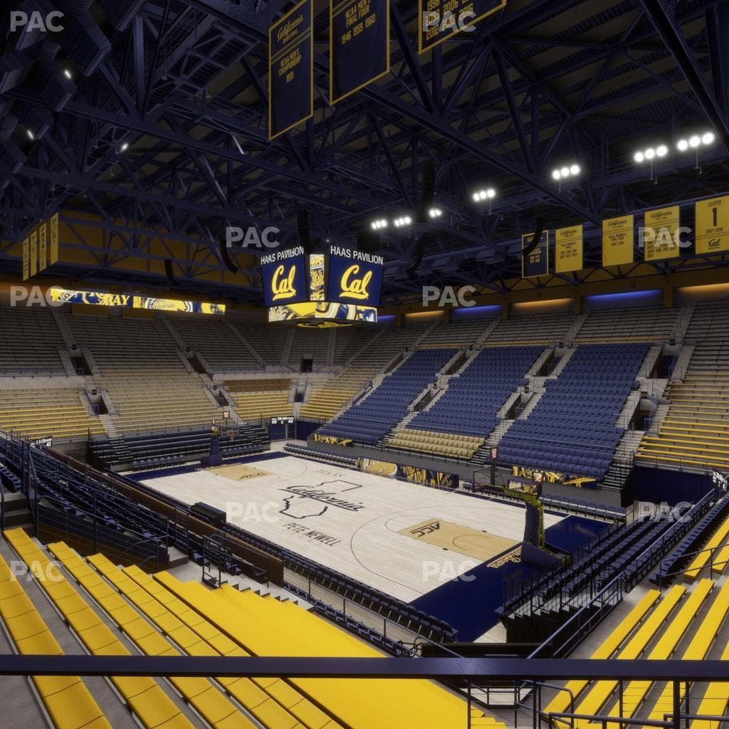 Haas Pavilion - Section 14 W Seat View