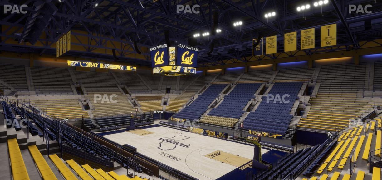 Haas Pavilion - Section 14 W Seat View
