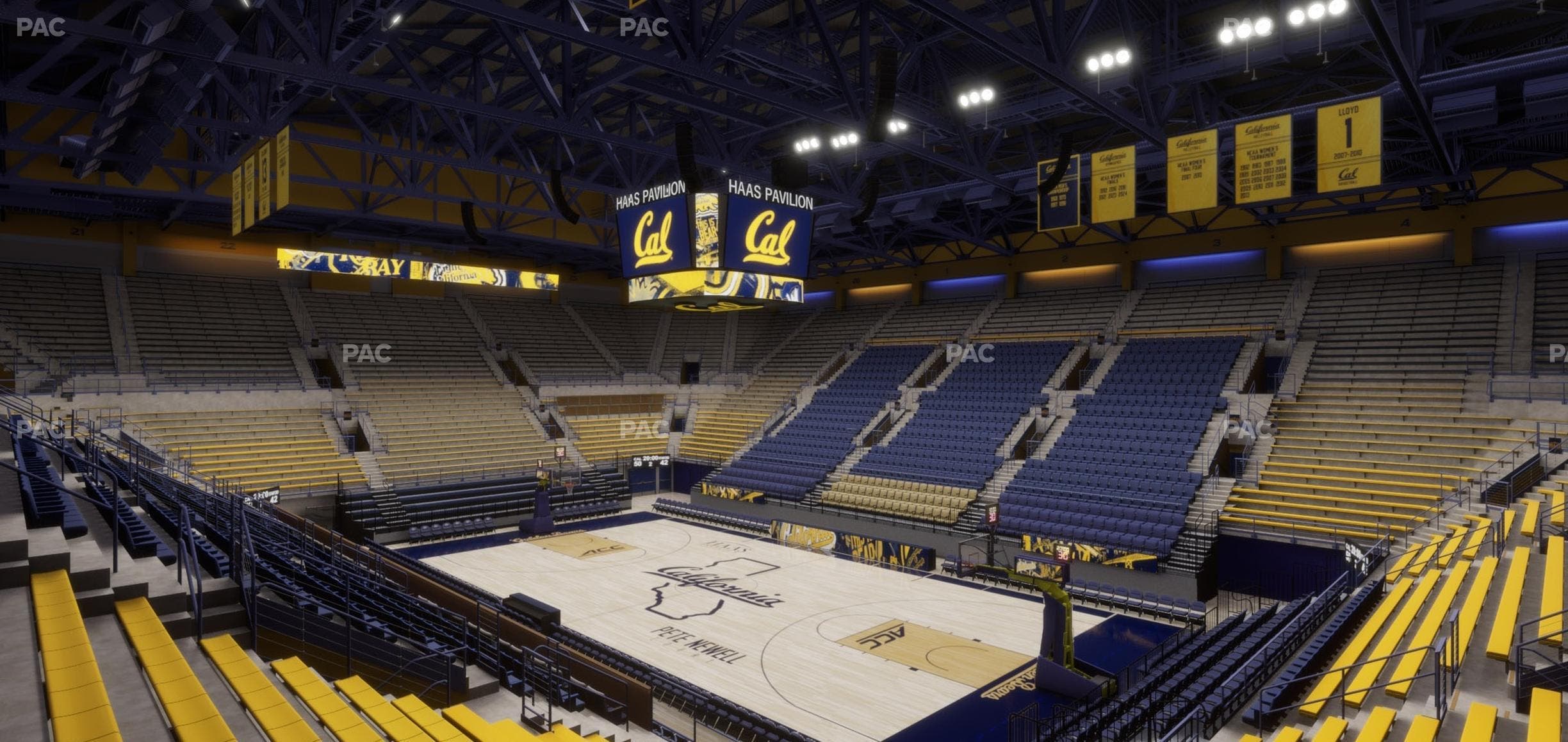Haas Pavilion - Section 14 W Seat View