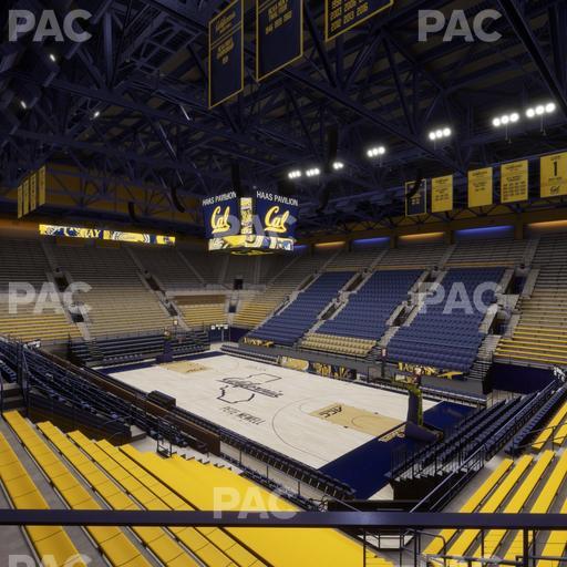 Haas Pavilion - Section 14 W Seat View