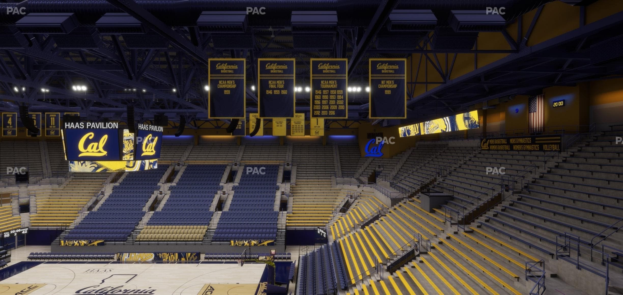 Haas Pavilion - Section 14 Seat View