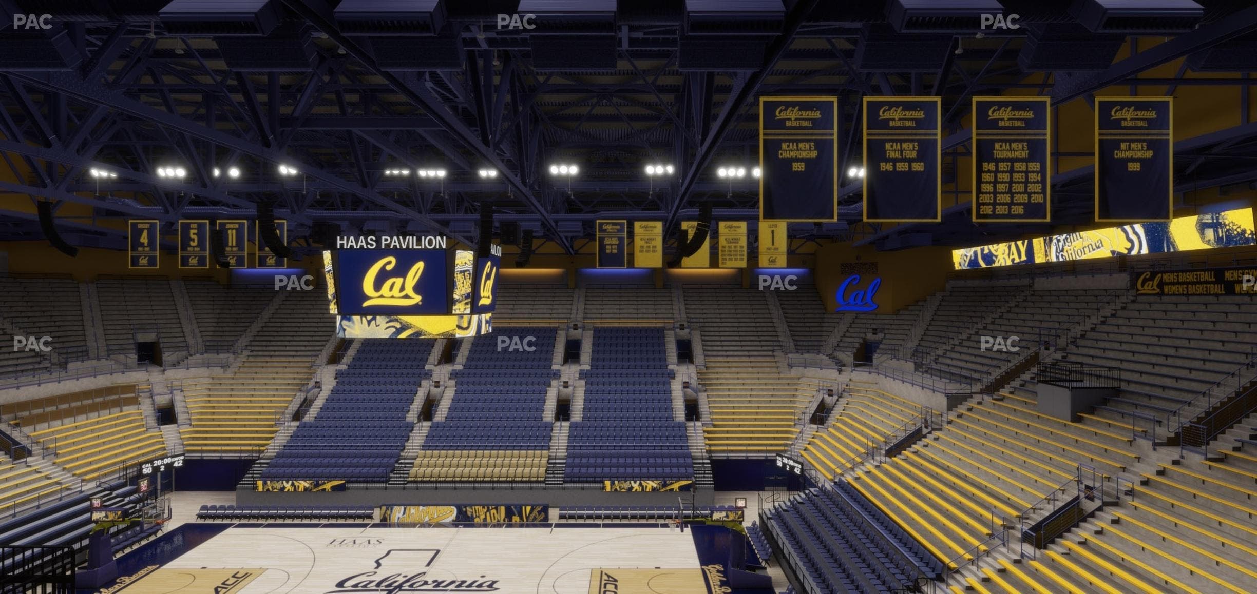 Haas Pavilion - Section 15 Seat View