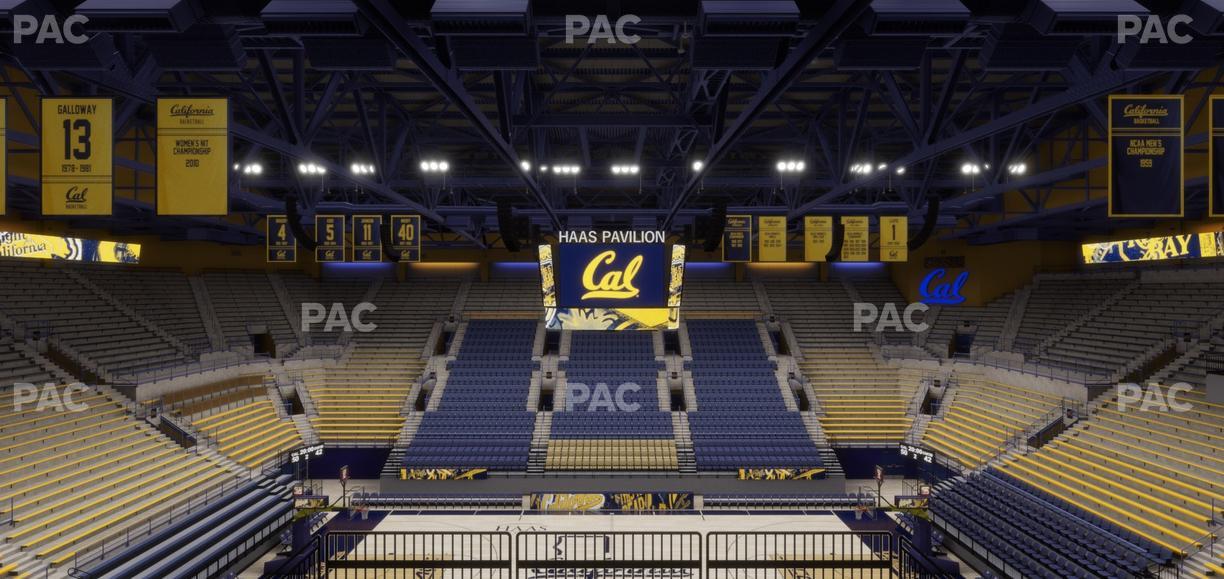 Haas Pavilion - Section 16 Seat View
