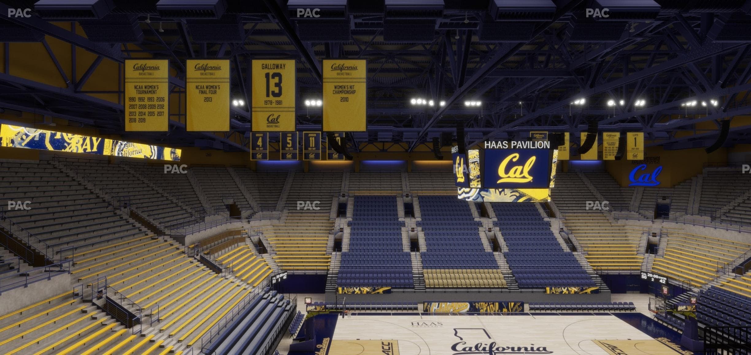 Haas Pavilion - Section 17 Seat View