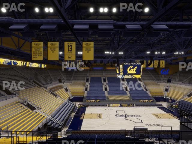 Haas Pavilion - Section 17 Seat View Haas Pavilion - Section 17 Seat View