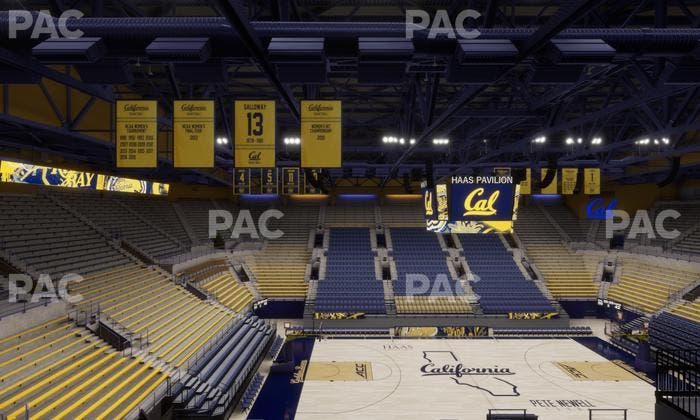 Haas Pavilion - Section 17 Seat View