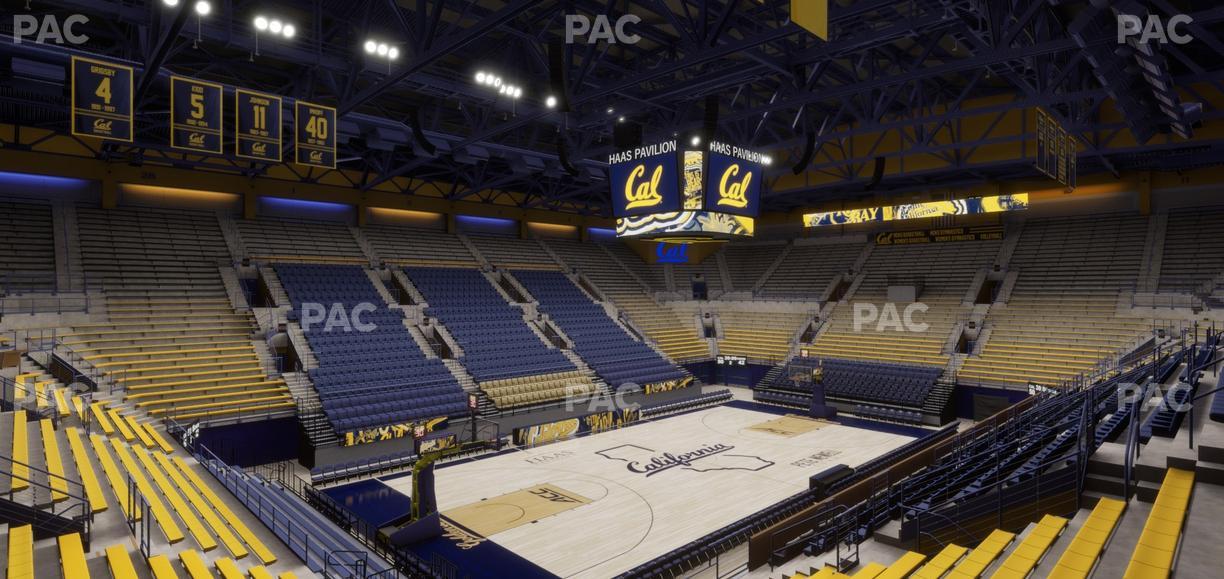 Haas Pavilion - Section 18 W Seat View