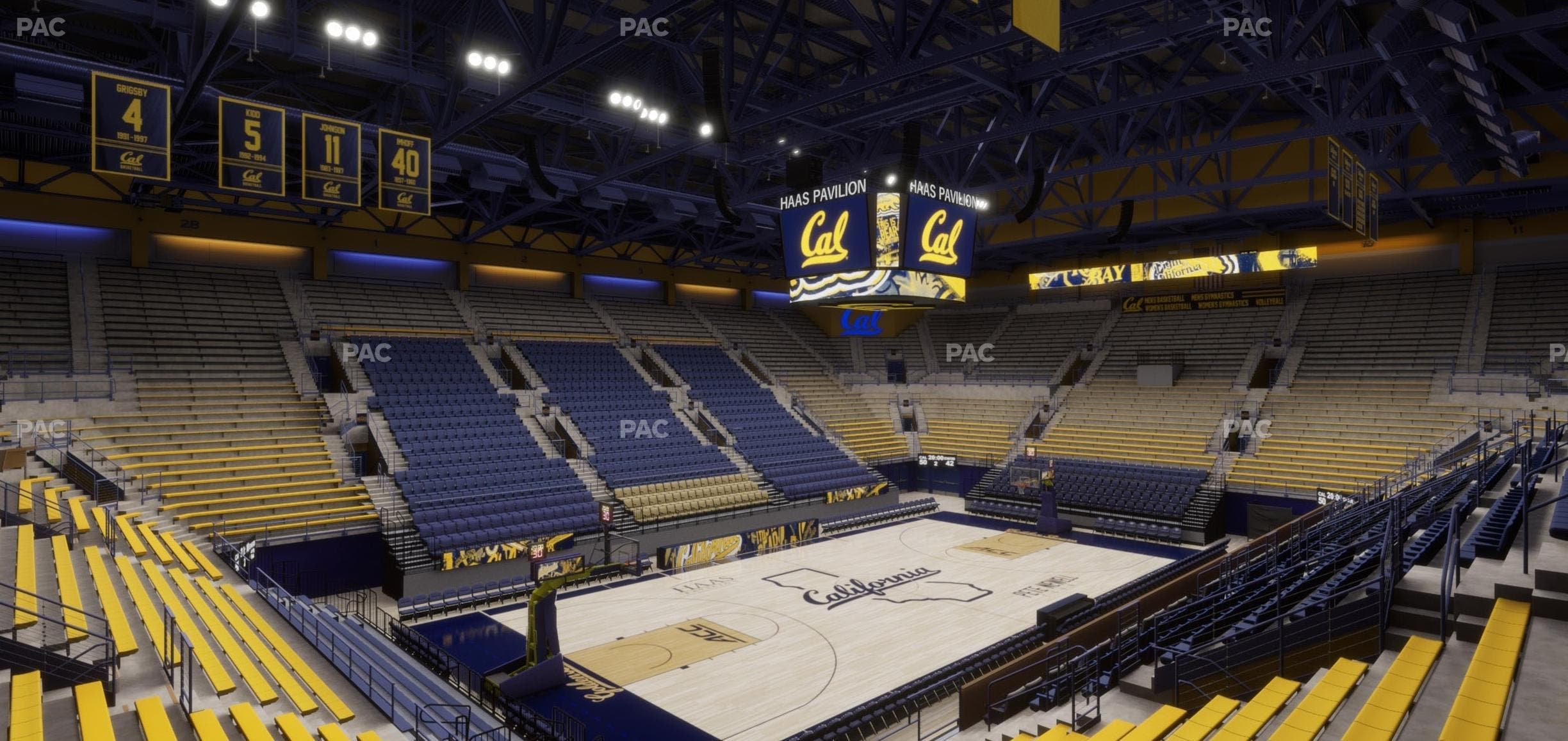 Haas Pavilion - Section 18 W Seat View
