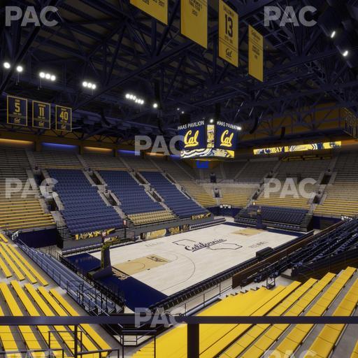 Haas Pavilion - Section 18 W Seat View