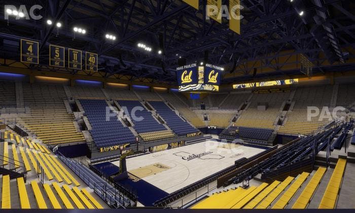 Haas Pavilion - Section 18 W Seat View