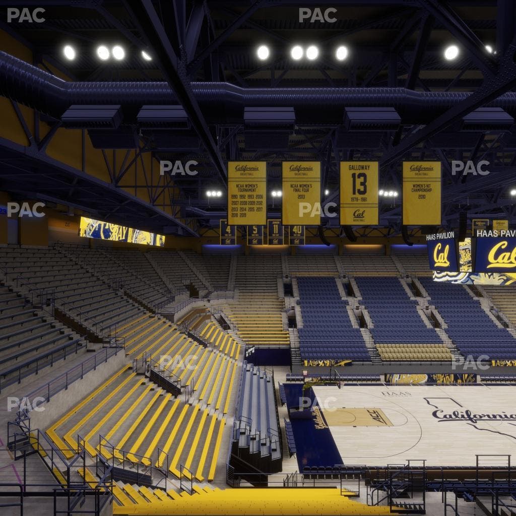 Haas Pavilion - Section 18 Seat View