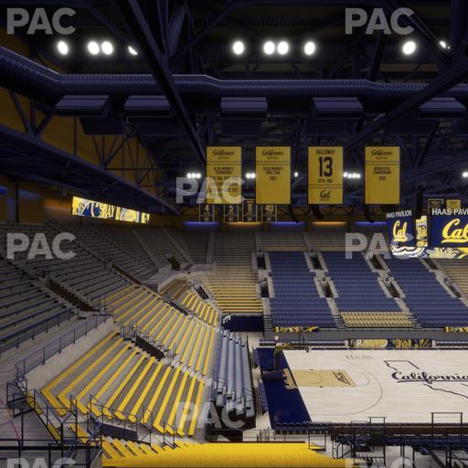 Haas Pavilion - Section 18 Seat View