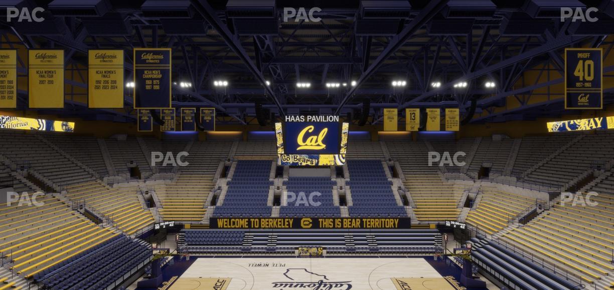 Haas Pavilion - Section 2 Seat View