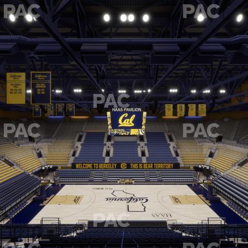 Haas Pavilion - Section 2 Seat View