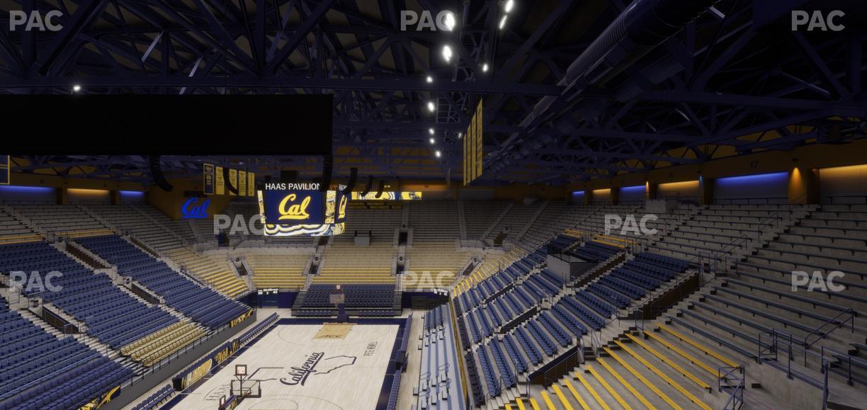 Haas Pavilion - Section 22 Seat View