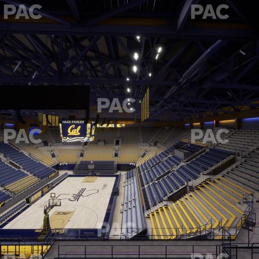 Haas Pavilion - Section 22 Seat View