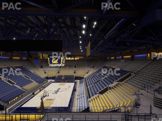 Haas Pavilion - Section 22 Seat View Haas Pavilion - Section 22 Seat View