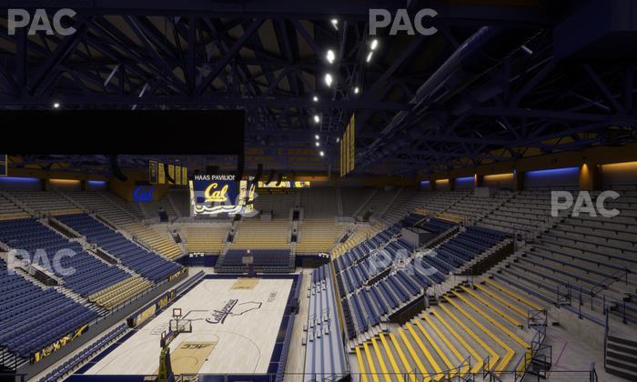 Haas Pavilion - Section 22 Seat View