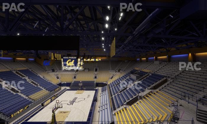 Haas Pavilion - Section 22 Seat View
