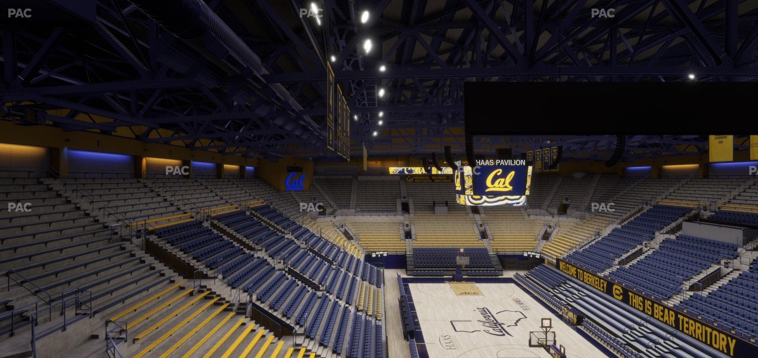 Haas Pavilion - Section 24 Seat View