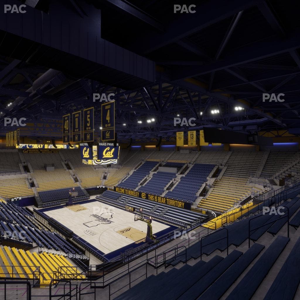 Haas Pavilion - Section 25 Seat View