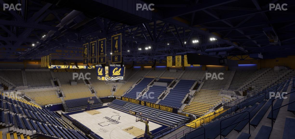 Haas Pavilion - Section 25 Seat View