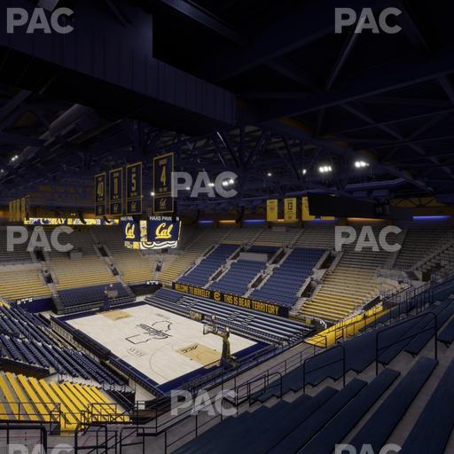 Haas Pavilion - Section 25 Seat View