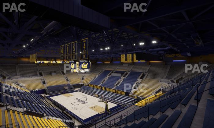 Haas Pavilion - Section 25 Seat View