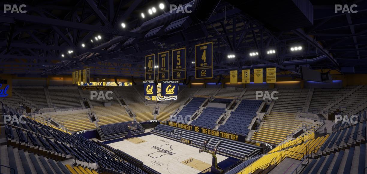 Haas Pavilion - Section 26 Seat View