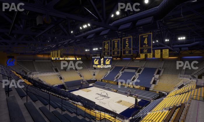 Haas Pavilion - Section 27 Seat View