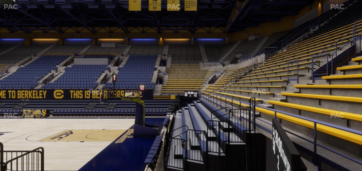 Haas Pavilion - Section 28 Seat View