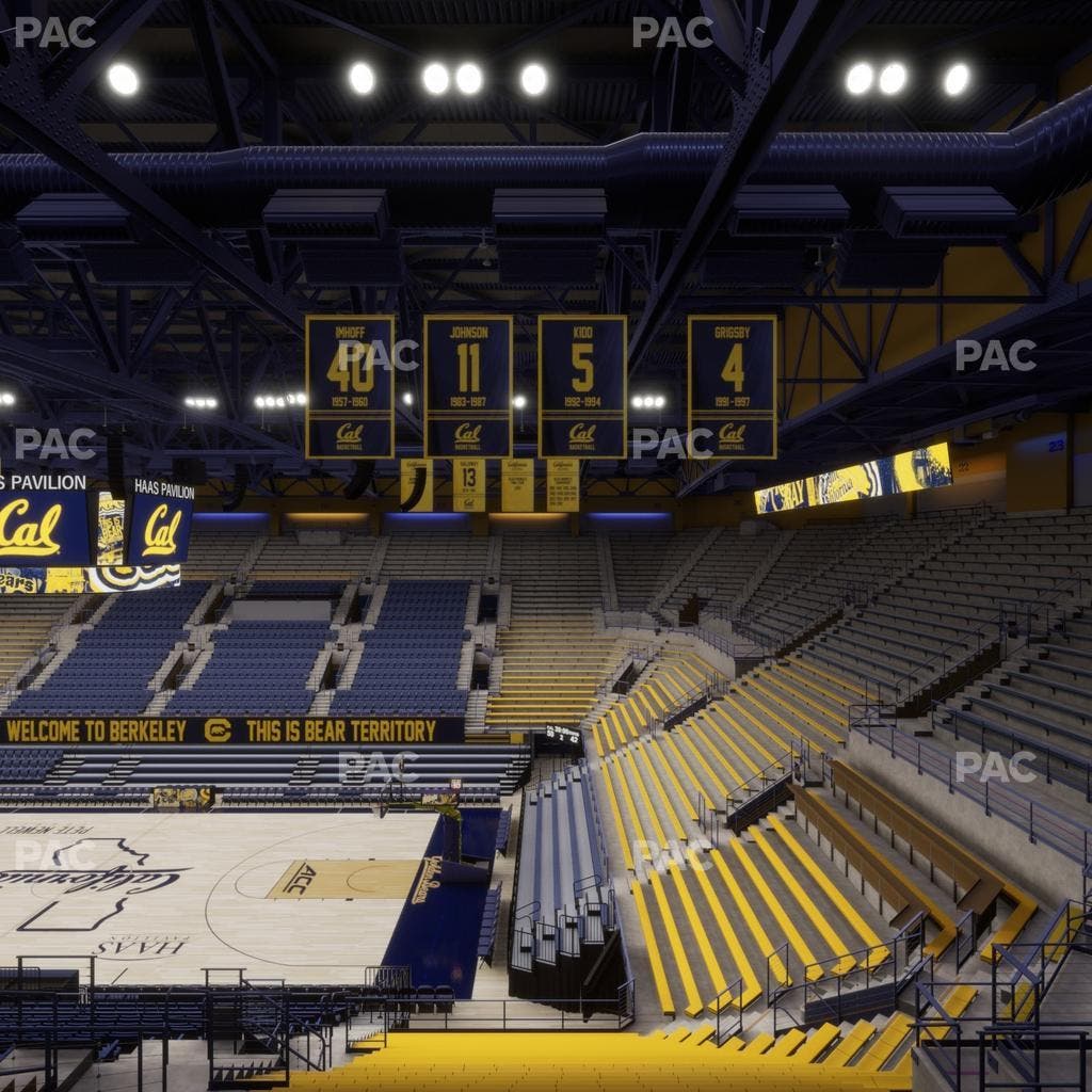 Haas Pavilion - Section 28 Seat View