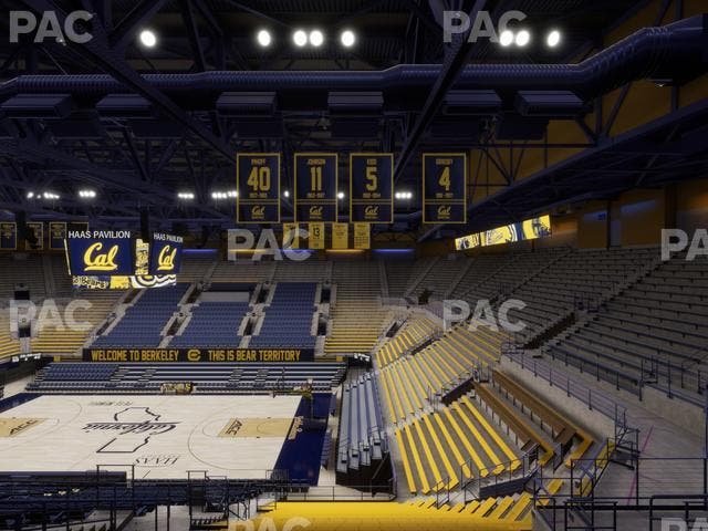 Haas Pavilion - Section 28 Seat View Haas Pavilion - Section 28 Seat View
