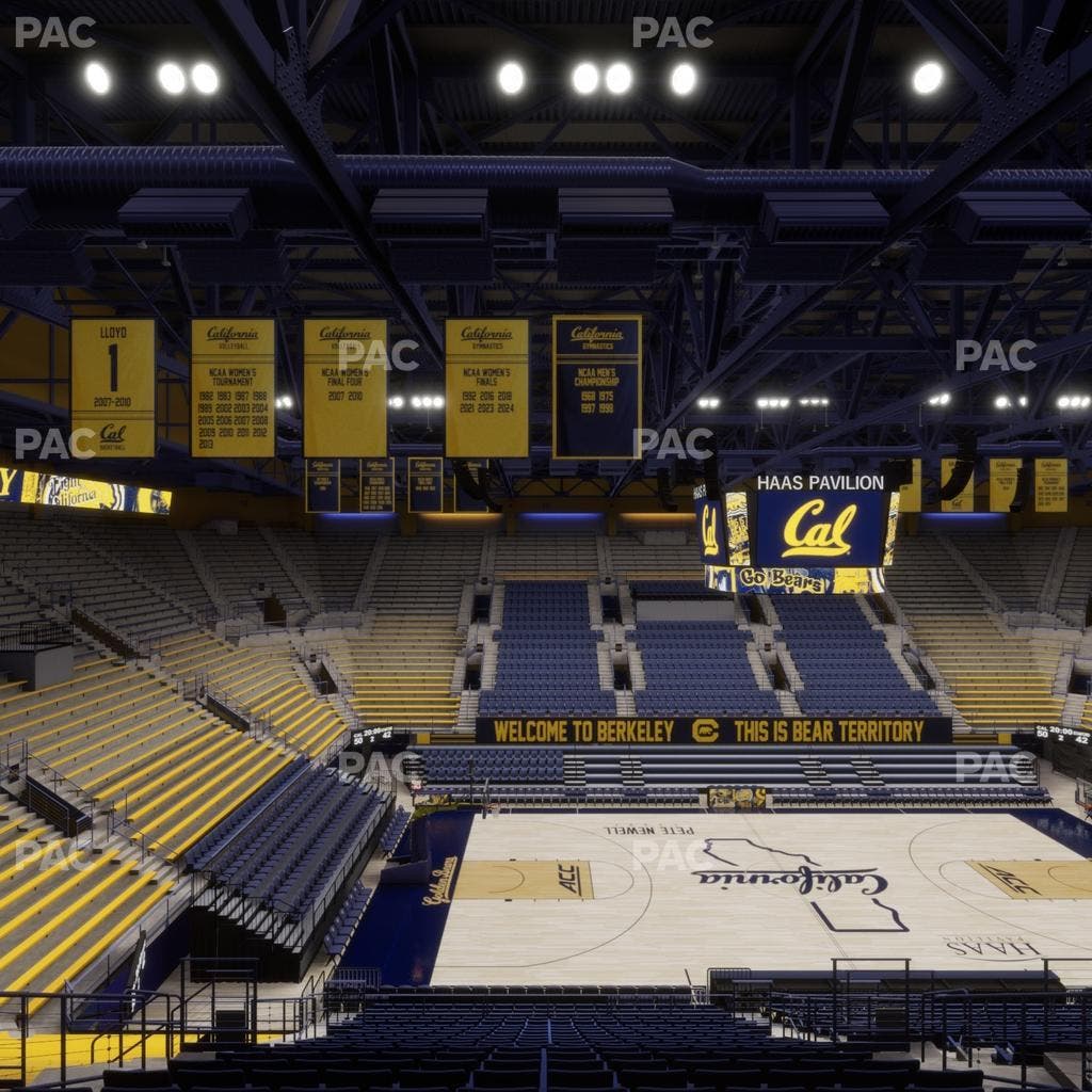 Haas Pavilion - Section 3 Seat View