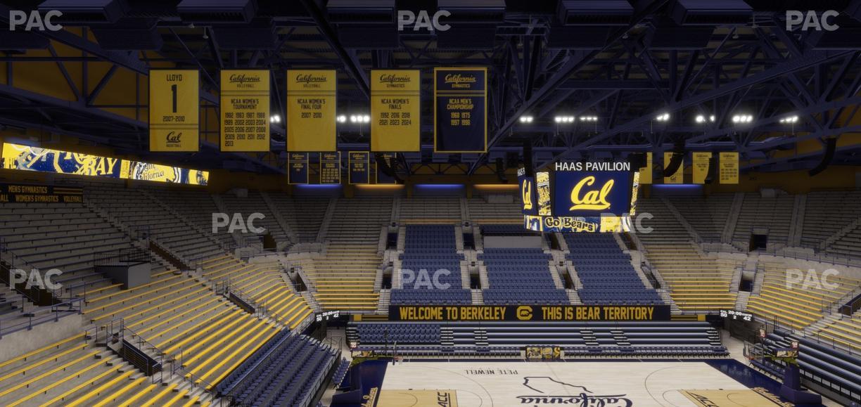 Haas Pavilion - Section 3 Seat View