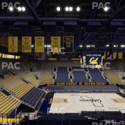Haas Pavilion - Section 3 Seat View