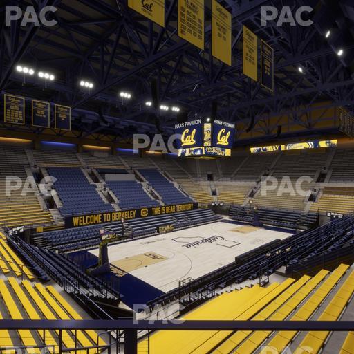 Haas Pavilion - Section 4 W Seat View