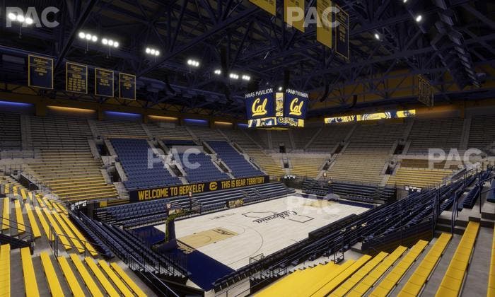 Haas Pavilion - Section 4 W Seat View