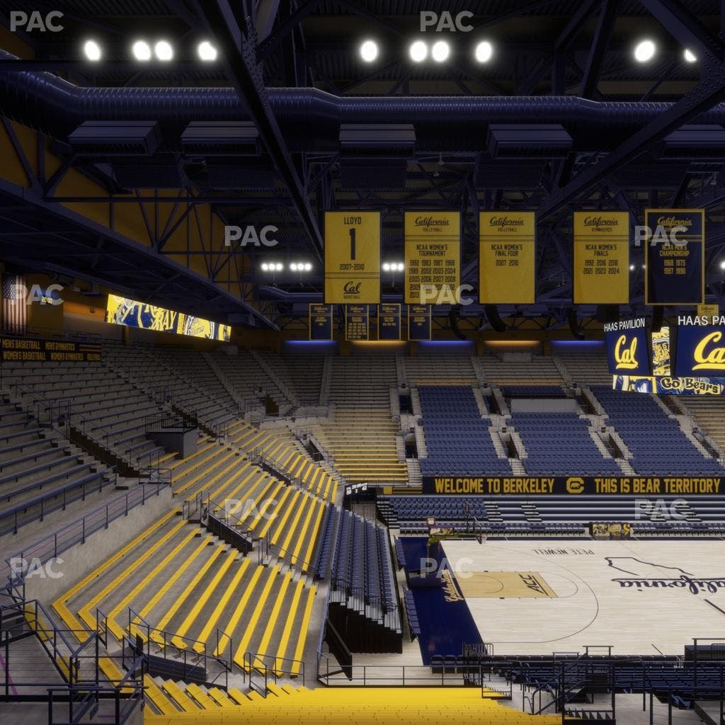 Haas Pavilion - Section 4 Seat View
