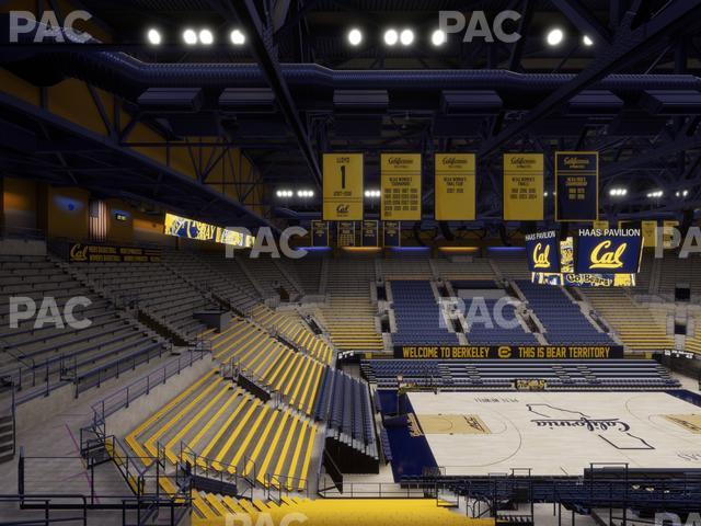 Haas Pavilion - Section 4 Seat View Haas Pavilion - Section 4 Seat View