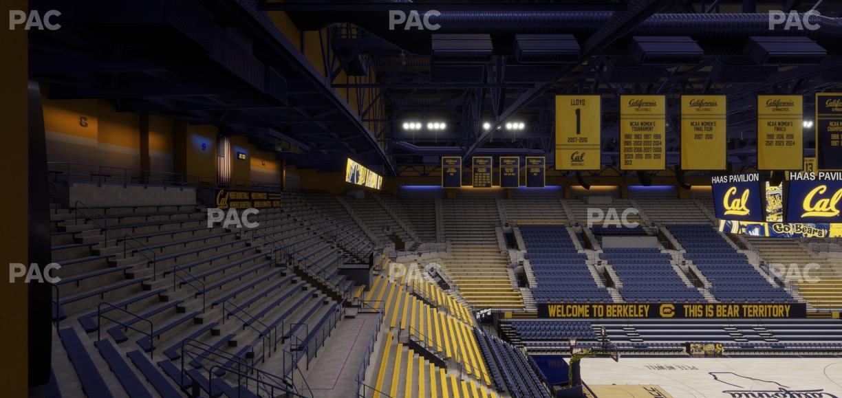 Haas Pavilion - Section 5 Seat View