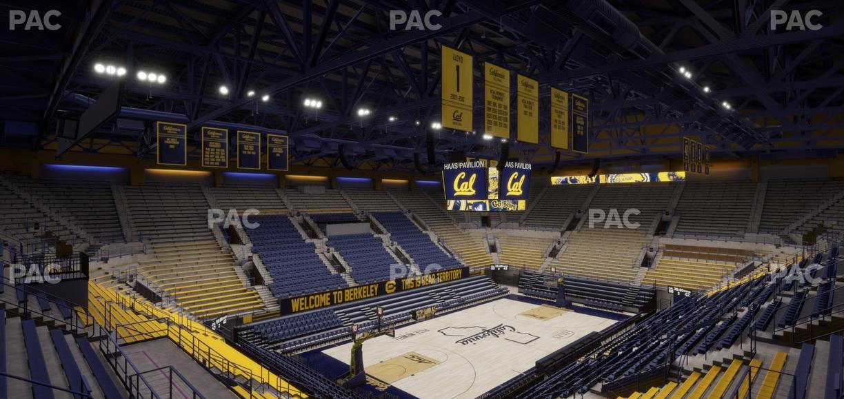 Haas Pavilion - Section 6 Seat View