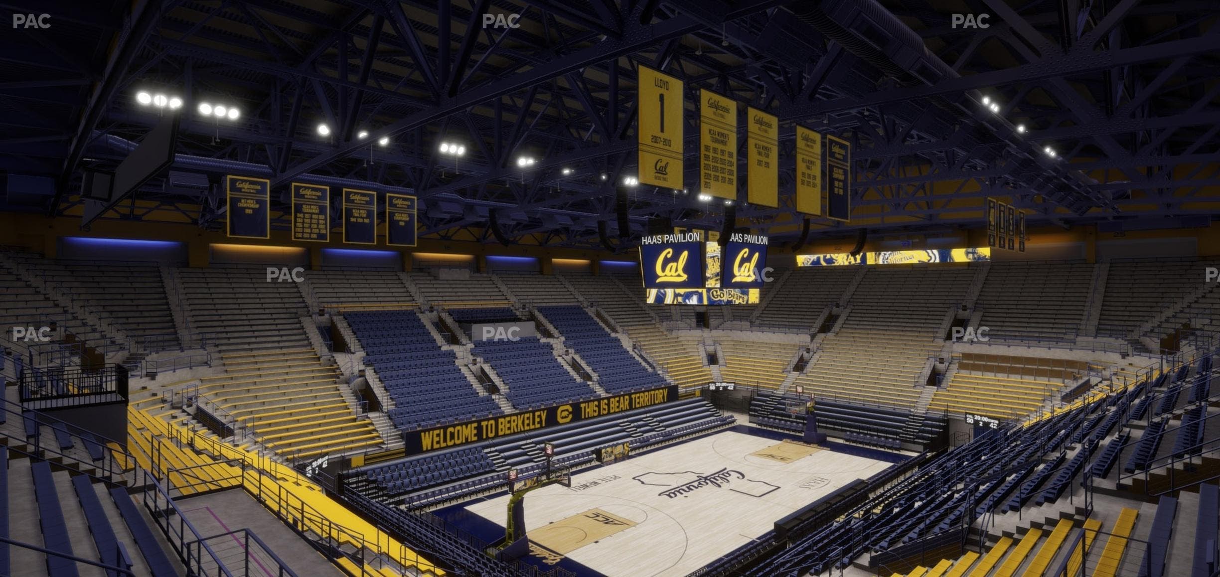 Haas Pavilion - Section 6 Seat View