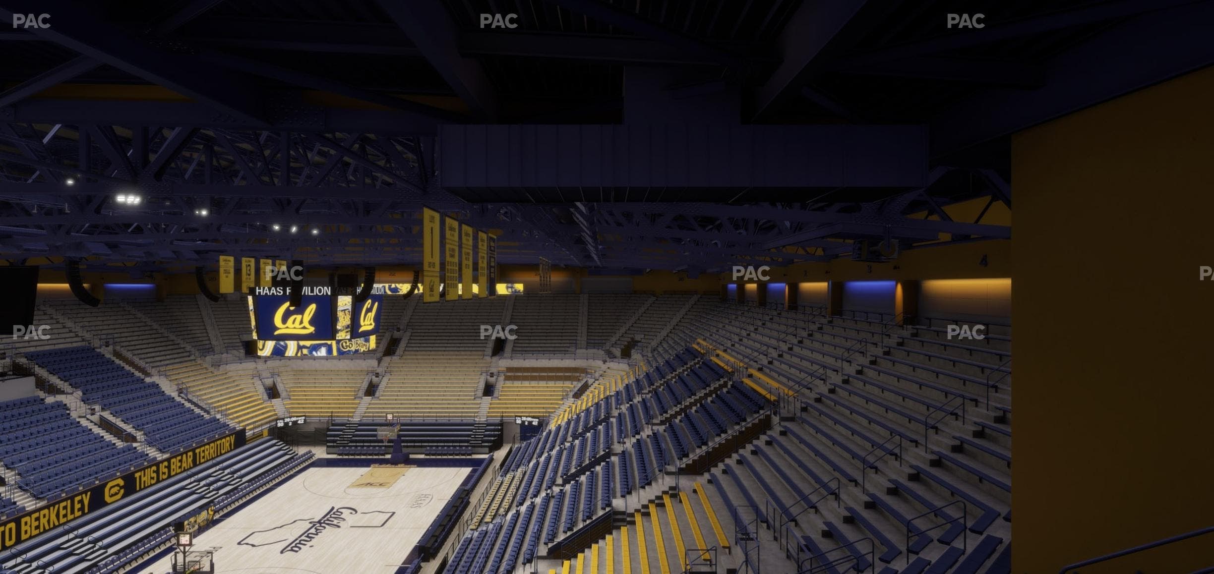 Haas Pavilion - Section 7 Seat View
