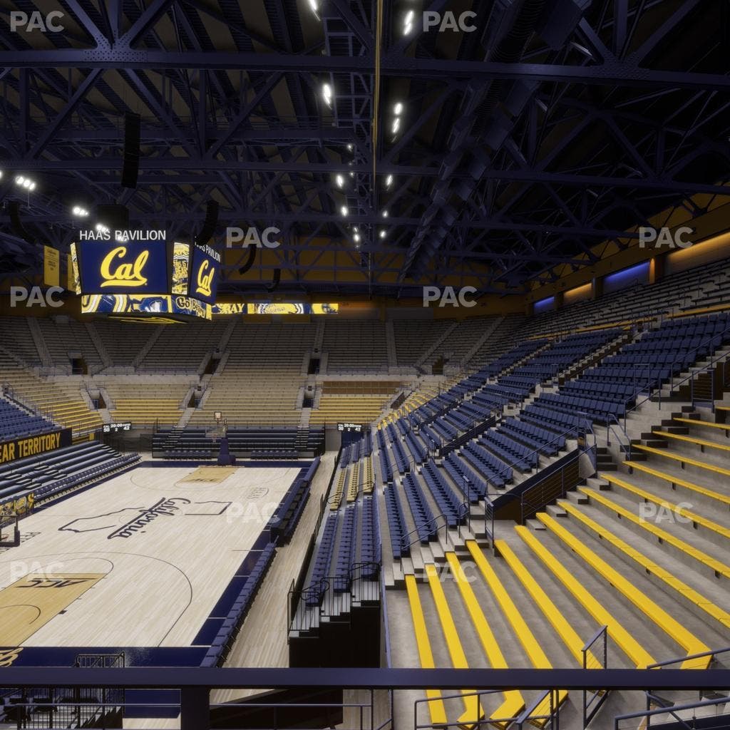 Haas Pavilion - Section 8 W Seat View