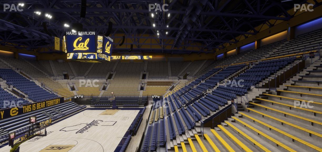 Haas Pavilion - Section 8 W Seat View