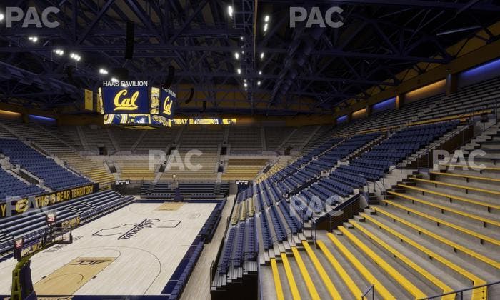 Haas Pavilion - Section 8 W Seat View