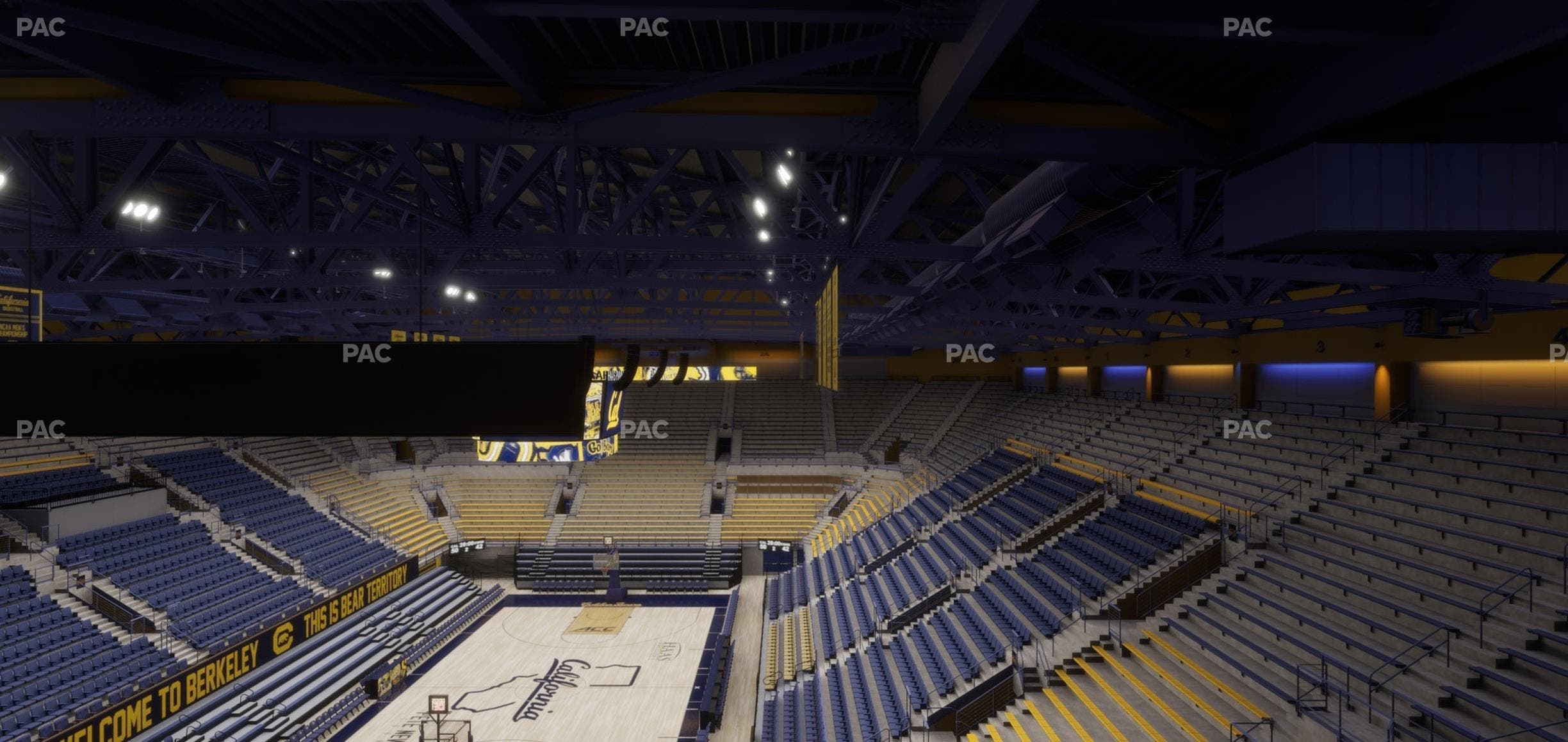 Haas Pavilion - Section 8 Seat View